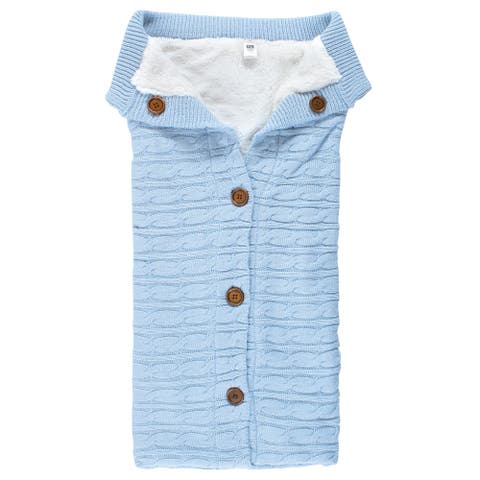 Plush Fluffy Knit Infant Travel Sleep Sack (Baby)