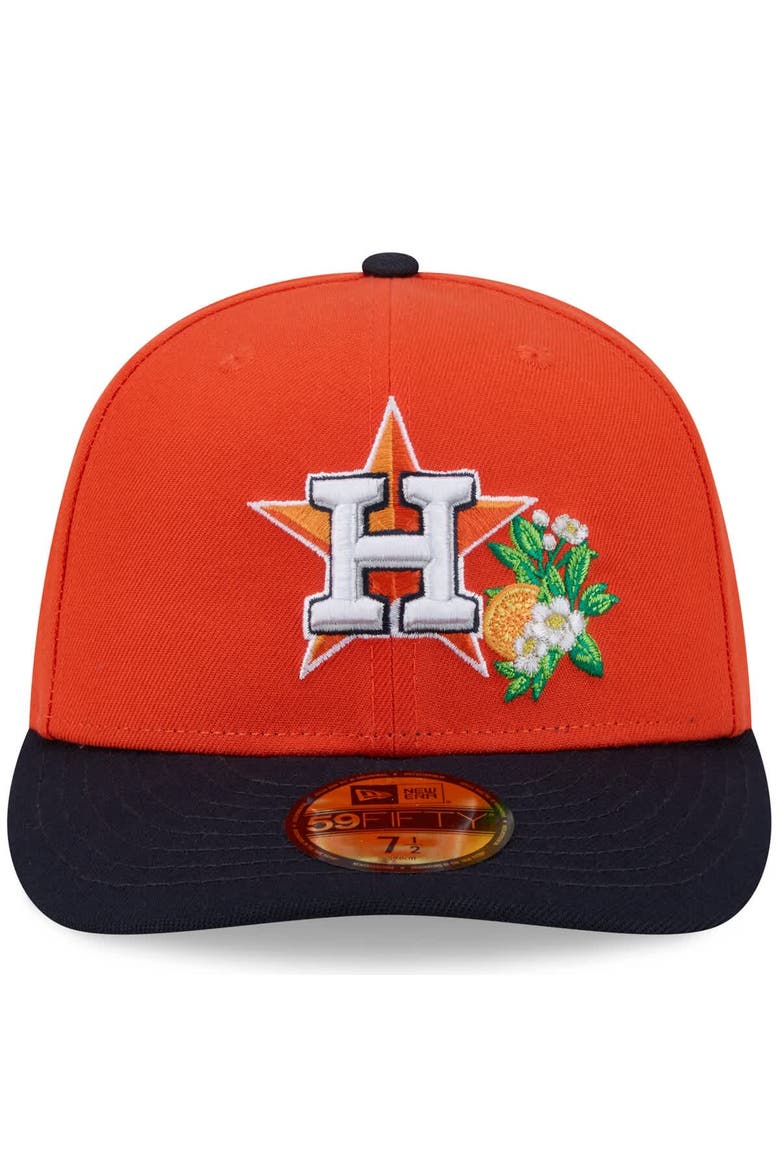 Men's New Era  Orange/Navy Houston Astros 2026 Spring Training 59FIFTY Fitted Hat, Alternate, color, Orange