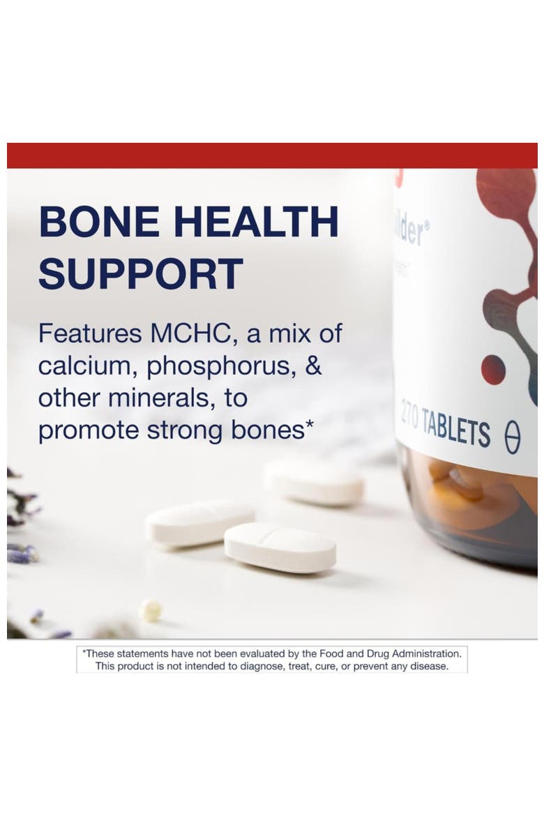 Bone Builder Classic Enhanced Bone Support Supplement 270 Tablets, Alternate, color, None