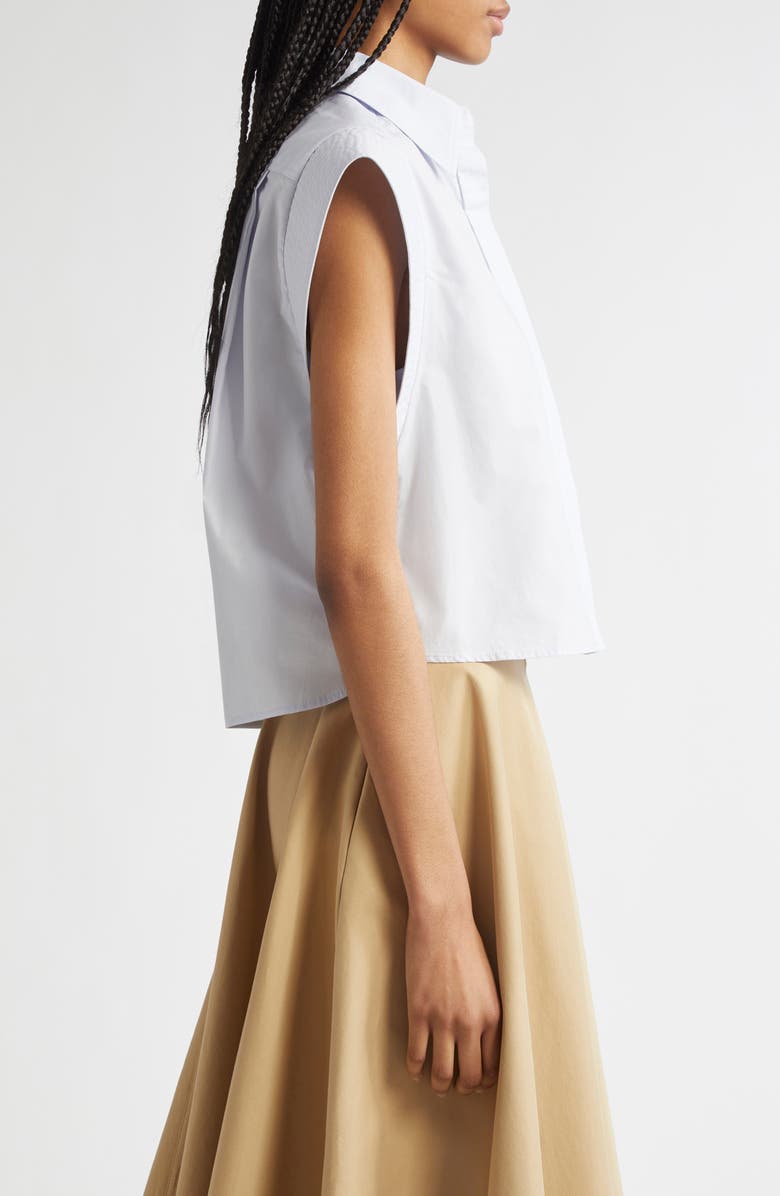 A.L.C. Monte Boxy Shirt, Alternate, color, Aqua