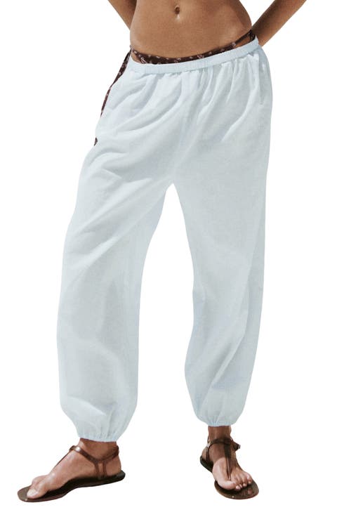 Cotton Balloon Pants