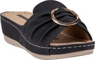 GOOD CHOICE NEW YORK Isola Hardware Wedge Sandal