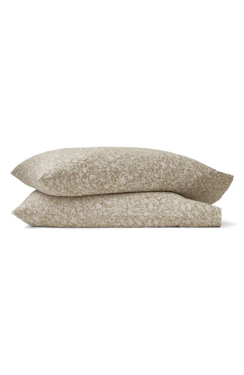 Boll & Branch Garden Signature Hemmed Set Of 2 Pillowcases In Brown