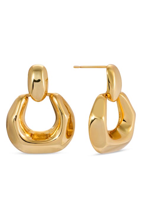 Marwa Drop Knocker Earrings