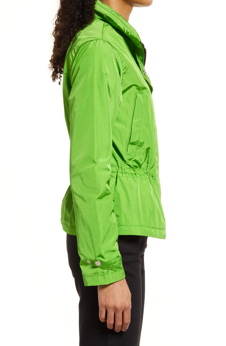 Via Spiga Packable Water Resistant Rain Jacket, Alternate, color,