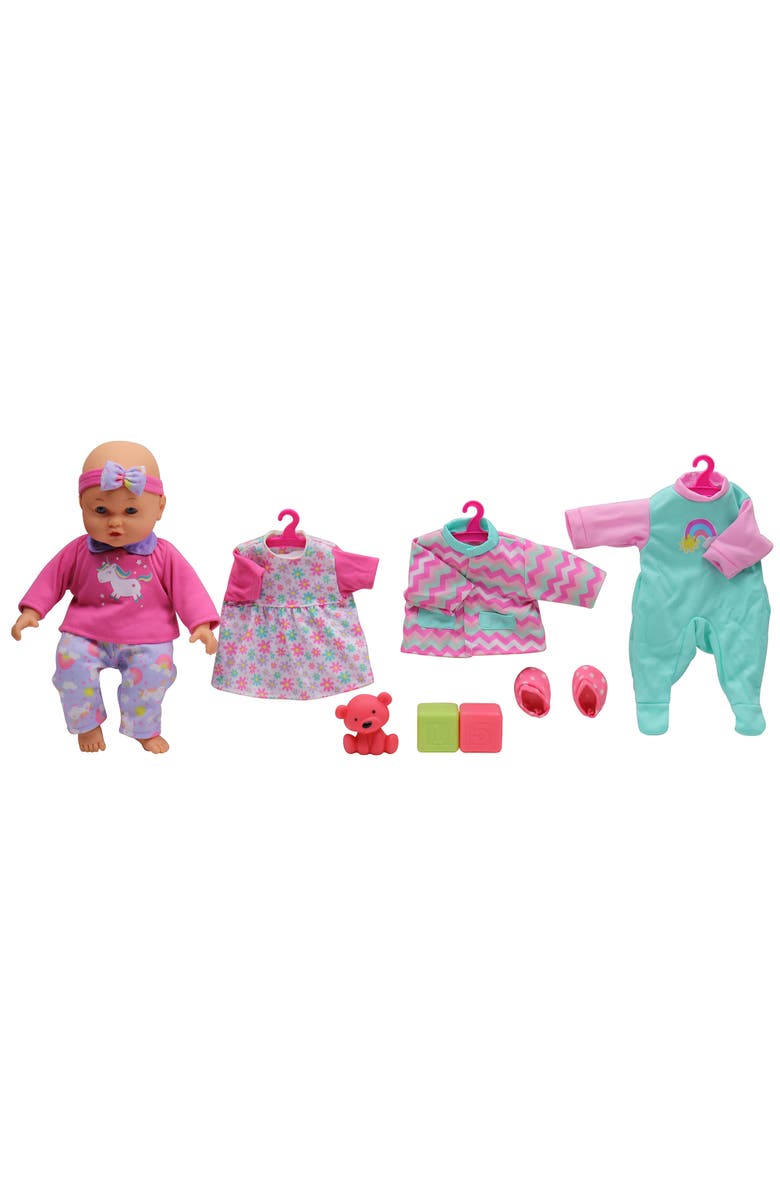 Dream Collection Gigo 14 Inch Doll My Lil Wardrobe, Alternate, color, Multicolored