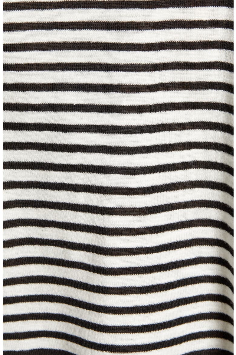 Gloria Crop Top, Alternate, color, BLACK CD STRIPES