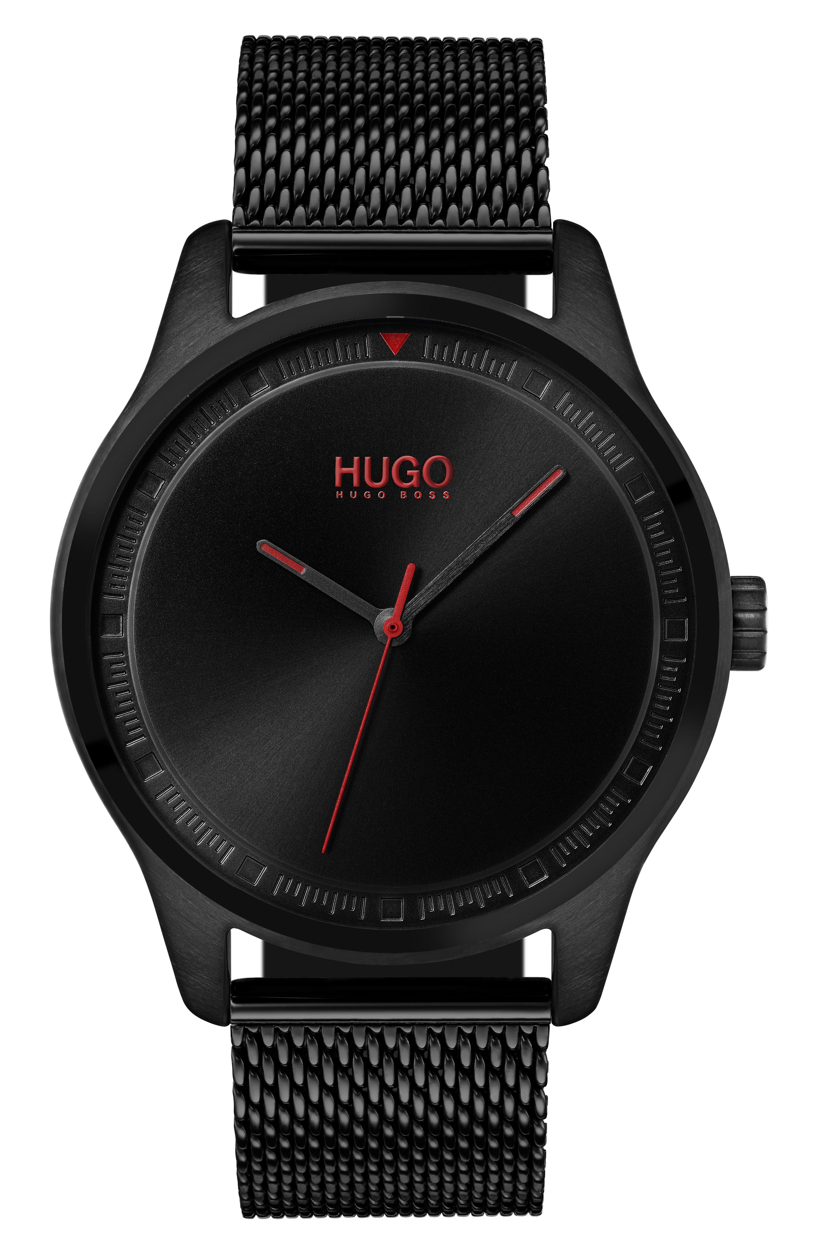 HUGO Mesh Strap Bracelet, 42mm