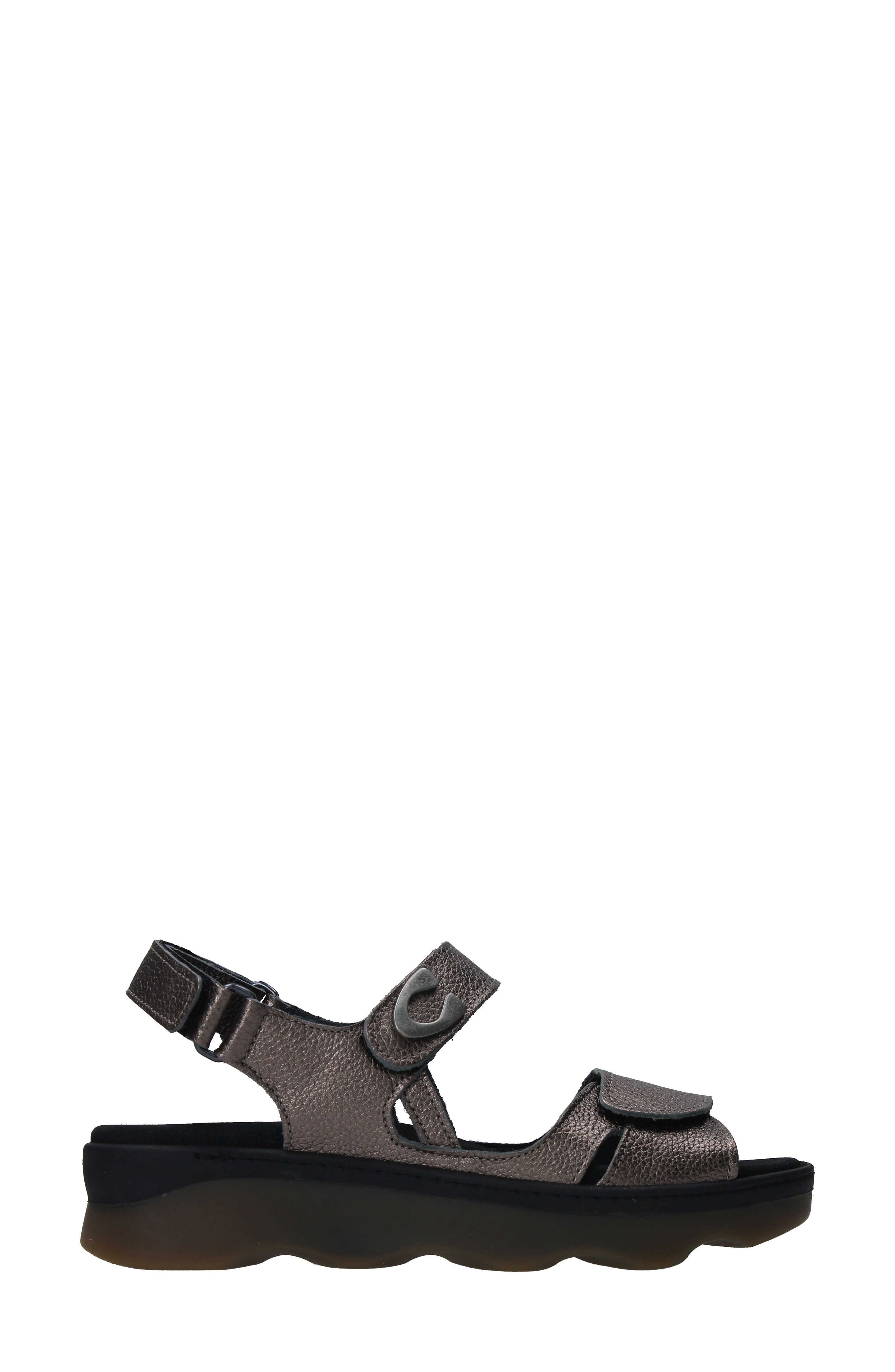 Wolky Medusa Sandal, Alternate, color, Bronze Leather