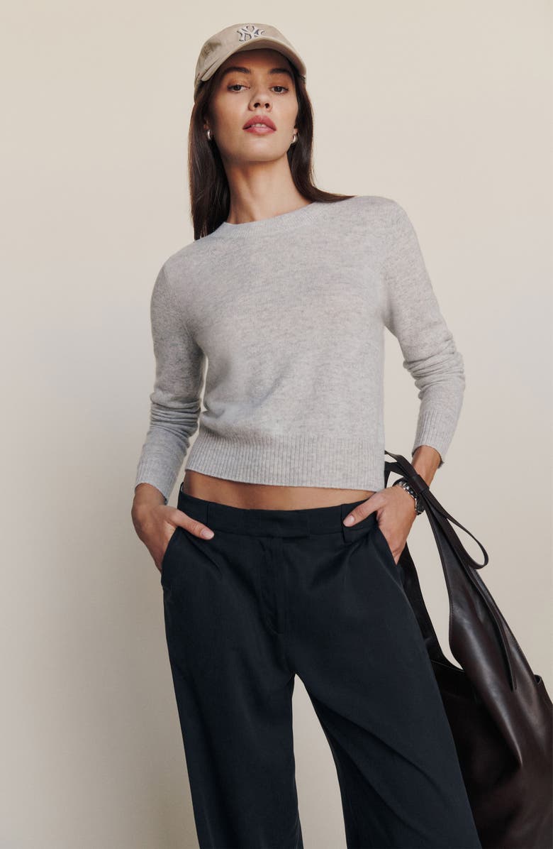 Reformation Dana Recycled Cashmere Blend Sweater, Alternate, color,