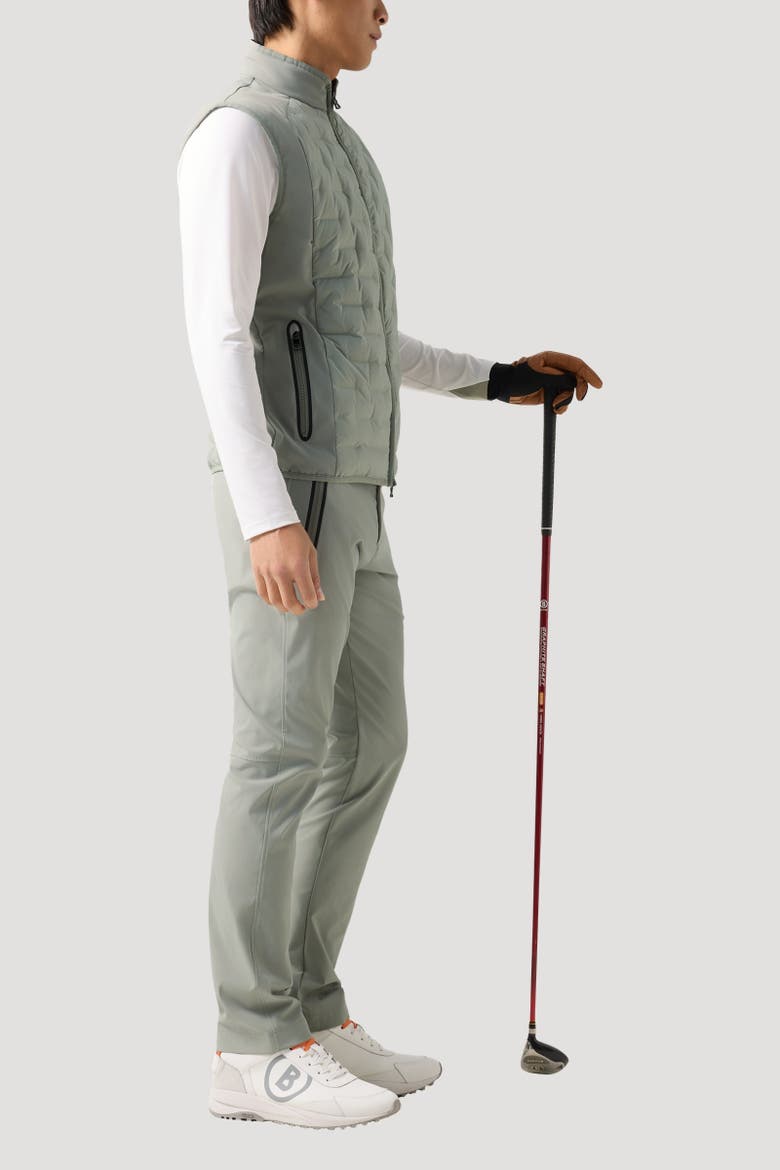 Dane Hybrid Vest, Alternate, color, Eucalyptus