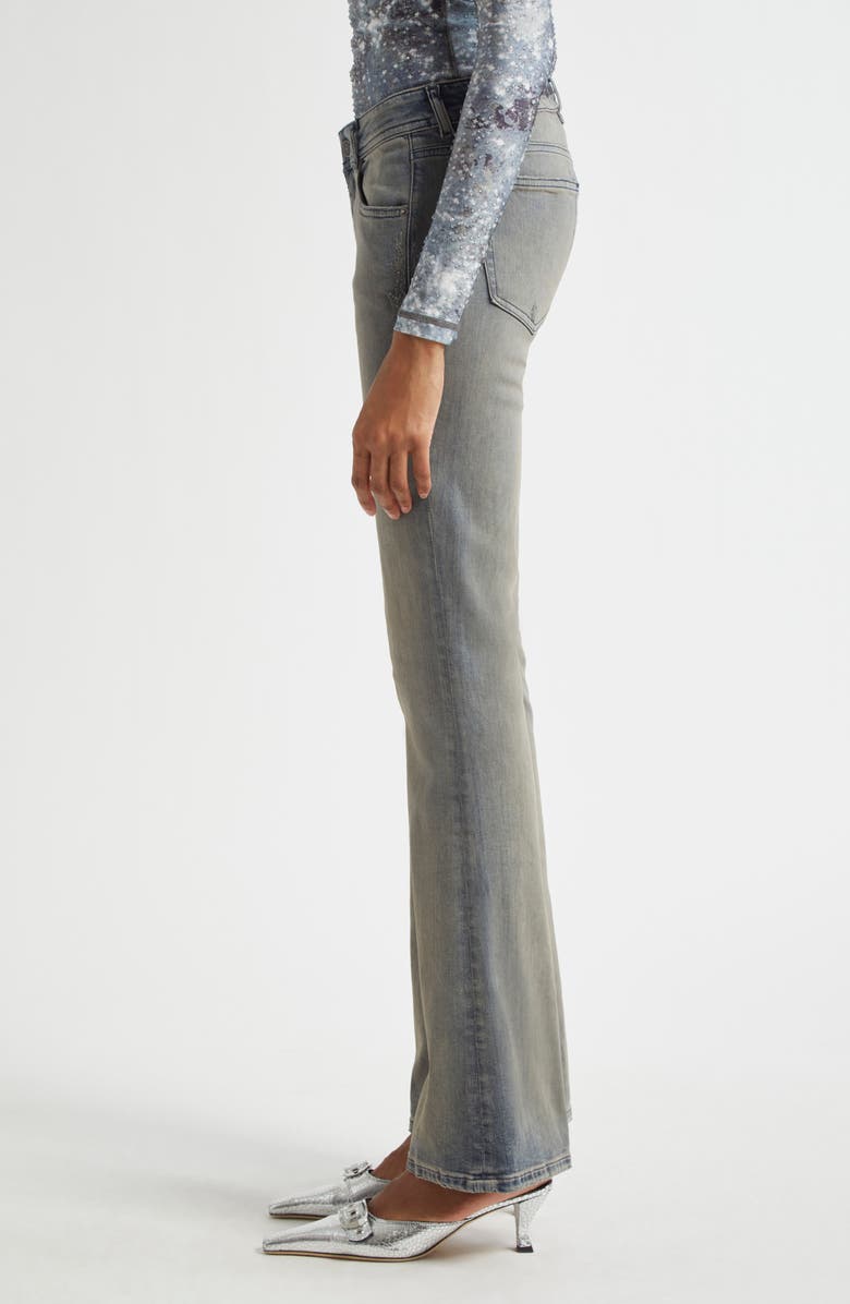 DIESEL<sup>®</sup> 1969 D-Ebbey Low Rise Distressed Bootcut Jeans, Alternate, color, Denim