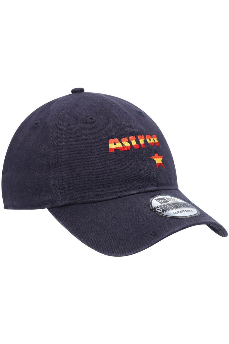 Men's New Era Navy Houston Astros Fashion Core Classic 9TWENTY Adjustable Hat, Alternate, color, Navy