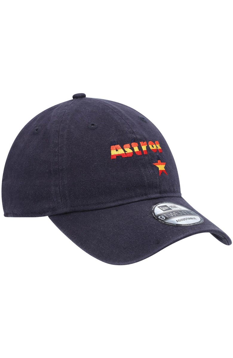 New Era Men's New Era Navy Houston Astros Fashion Core Classic 9TWENTY Adjustable Hat, Alternate, color, Navy