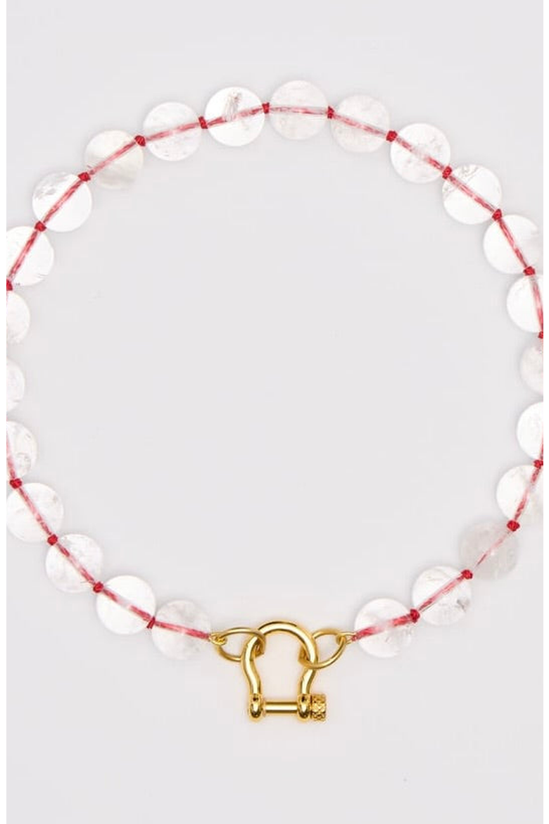 Marzipan Necklace, Alternate, color, Marzipan