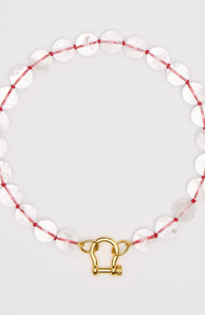 Spicy Dan Marzipan Necklace, Alternate, color, Marzipan