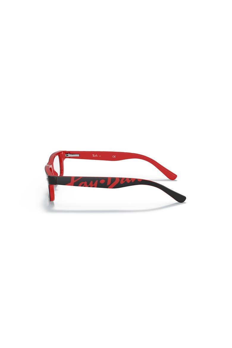 48mm Rectangle optical glasses, Alternate, color, Black