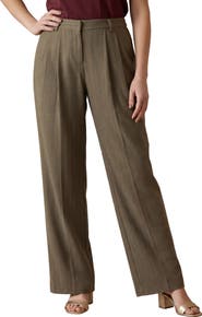 Jessica London Wide Leg Pleated Trouser