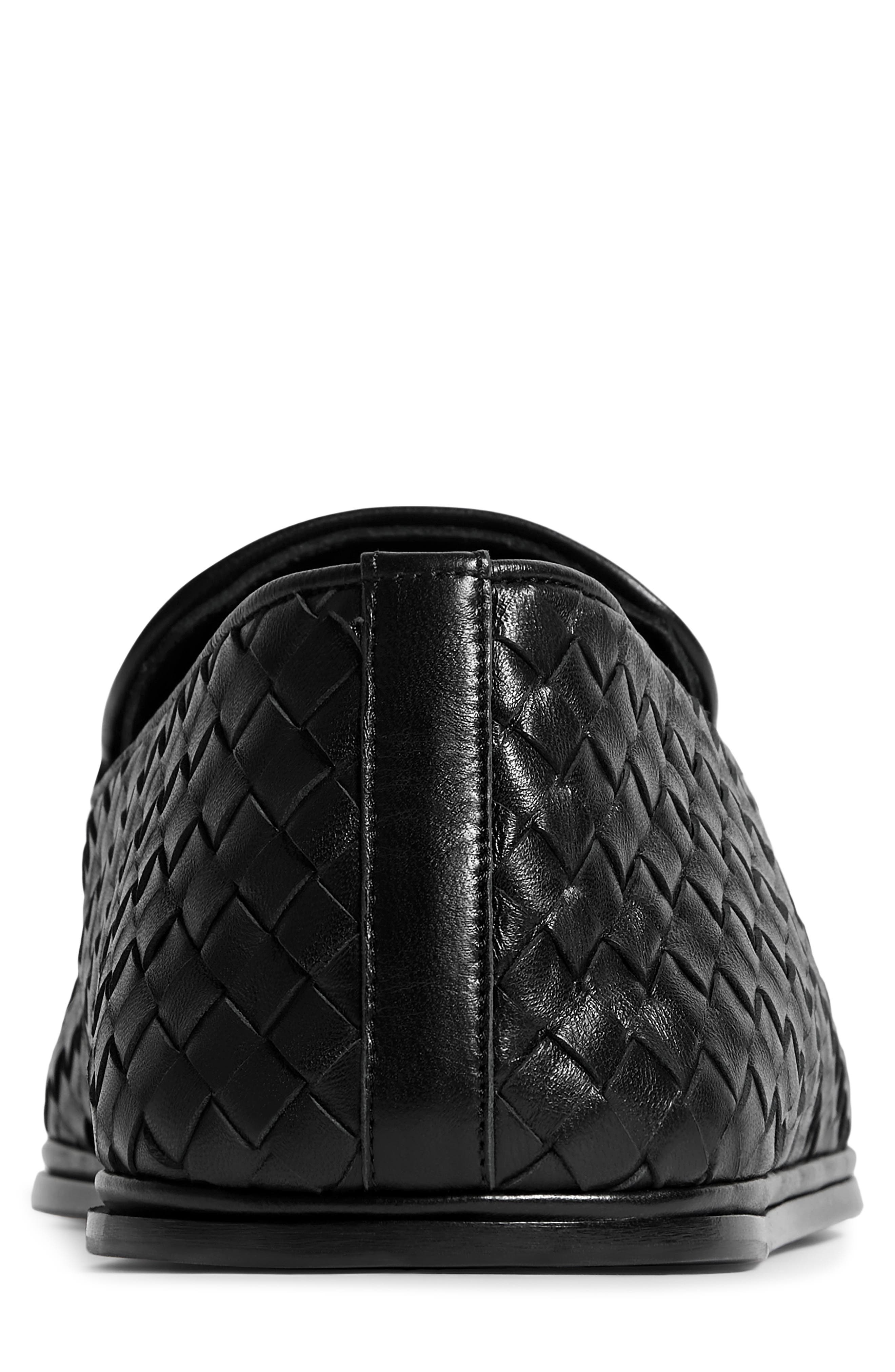 Bottega Veneta Palazzo Leather Slipper, Alternate, color, 1000 Black