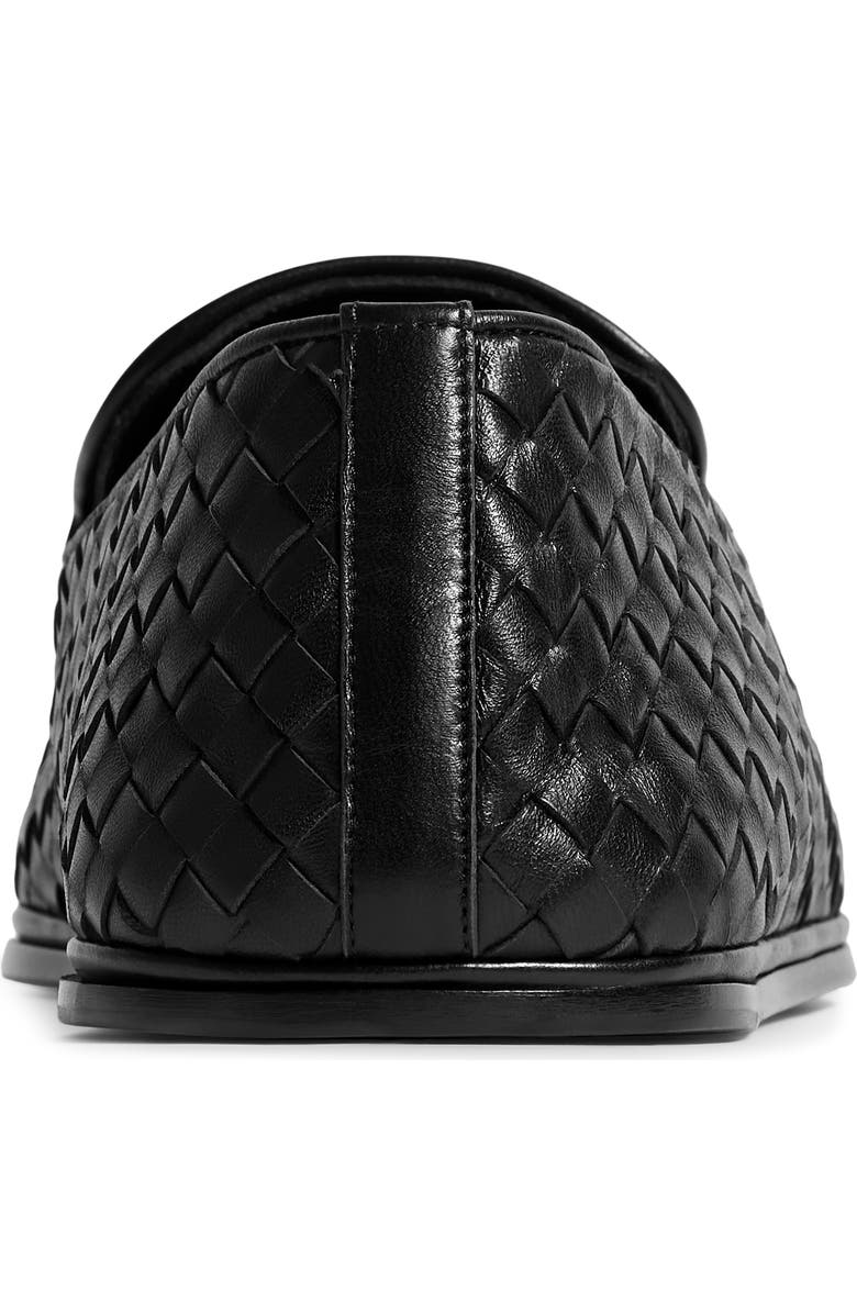 Bottega Veneta Palazzo Leather Slipper, Alternate, color, 1000 Black