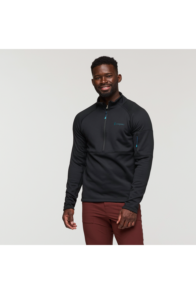 Tempa Fleece Half-Zip Pullover - Men's, Main, color, Cotopaxi Black