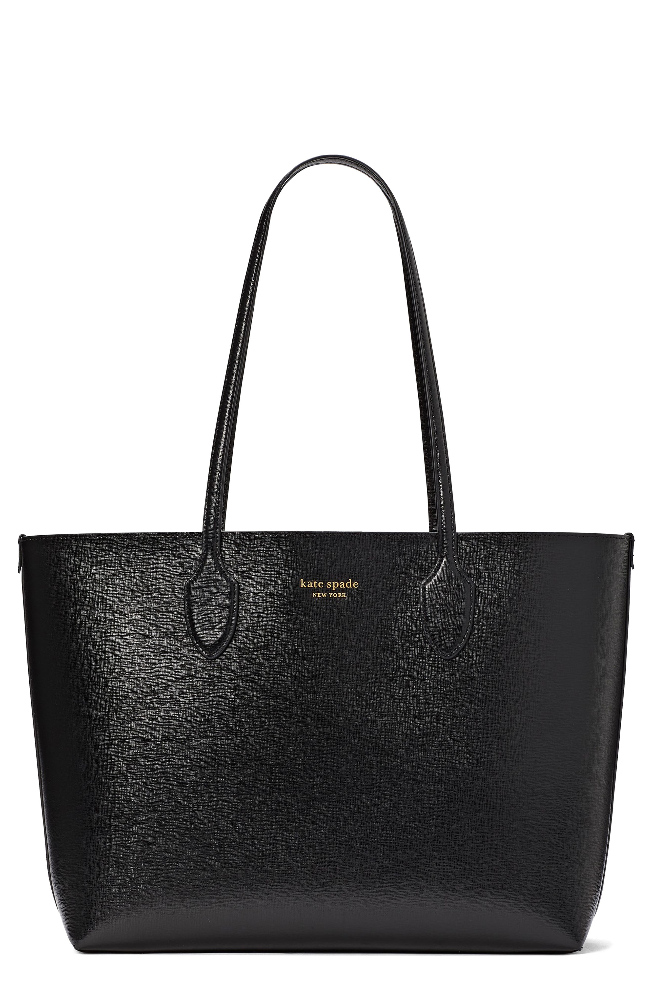 Kate Spade New York large bleecker leather tote, Main, color, 