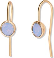 Brook and York Mia 14k Gold Plate & Cubic Zirconia Drop Earrings