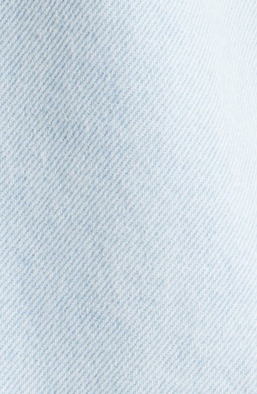 Wayf Joan Denim Minidress In Blue