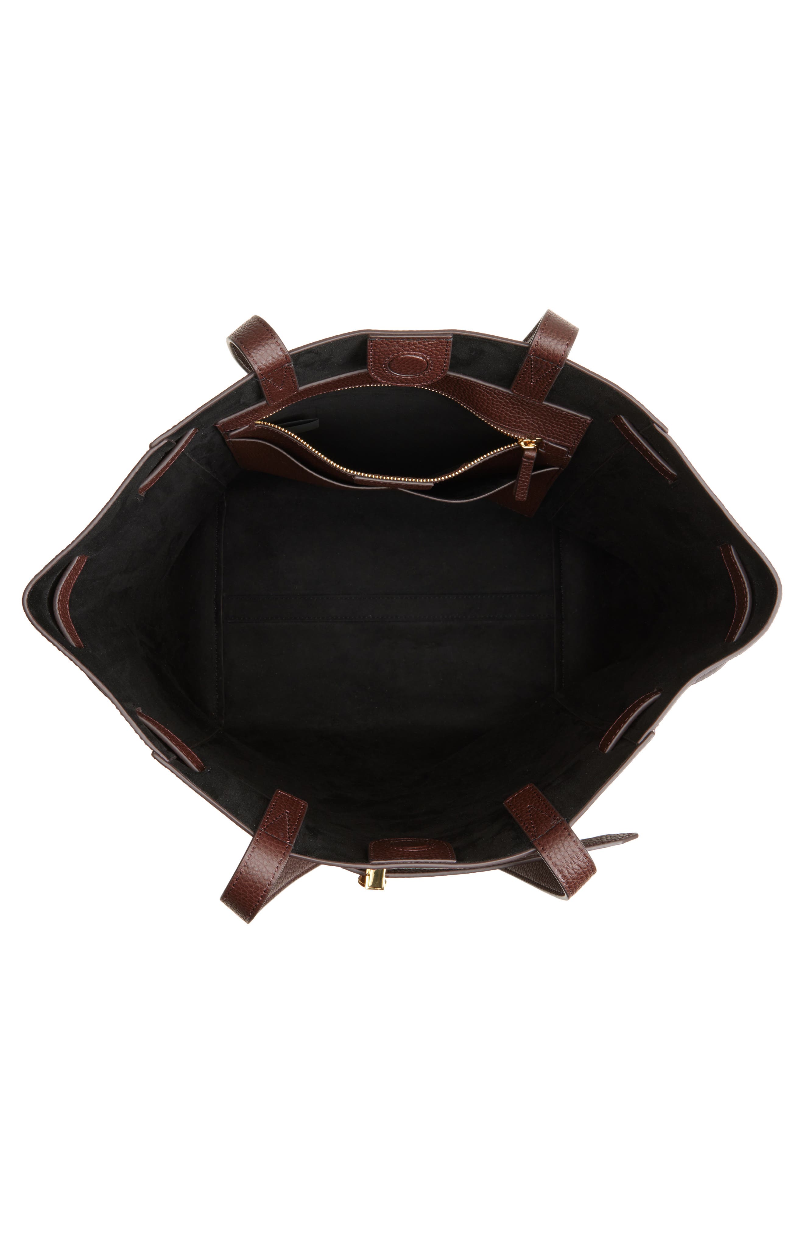 Veronica Beard Dash Leather Tote, Alternate, color, 