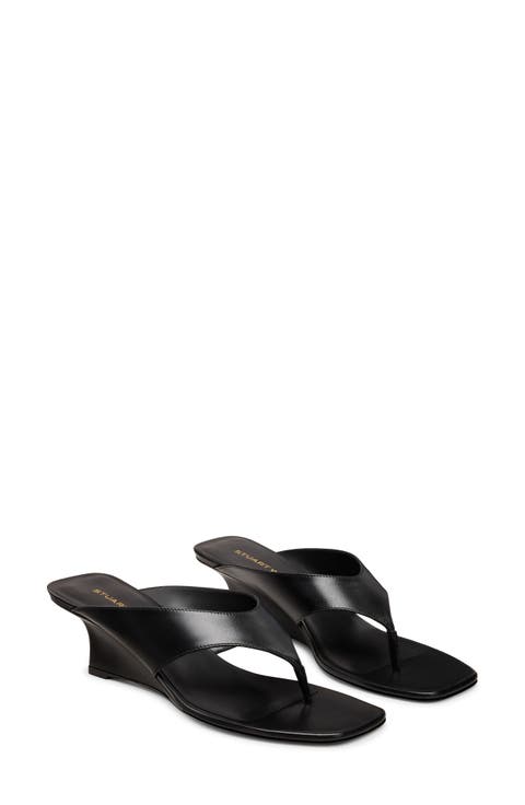 Vinnie 50 Wedge Thong Sandal