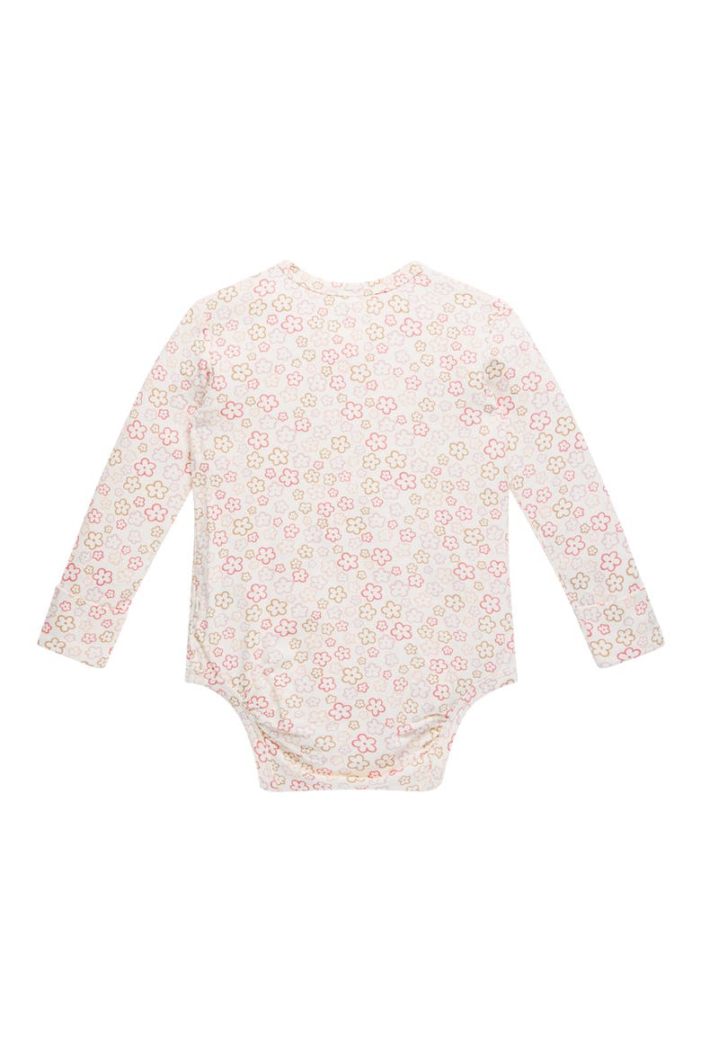 Comfy Long Sleeve Bodysuit, Alternate, color, SPRING BLOSSOM