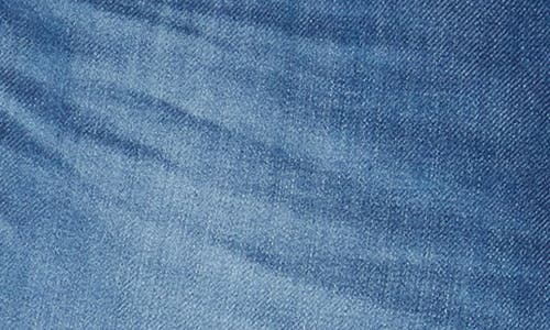 Shop Ag Ex-boyfriend Raw Hem Denim Bermuda Shorts In Beryl Blue