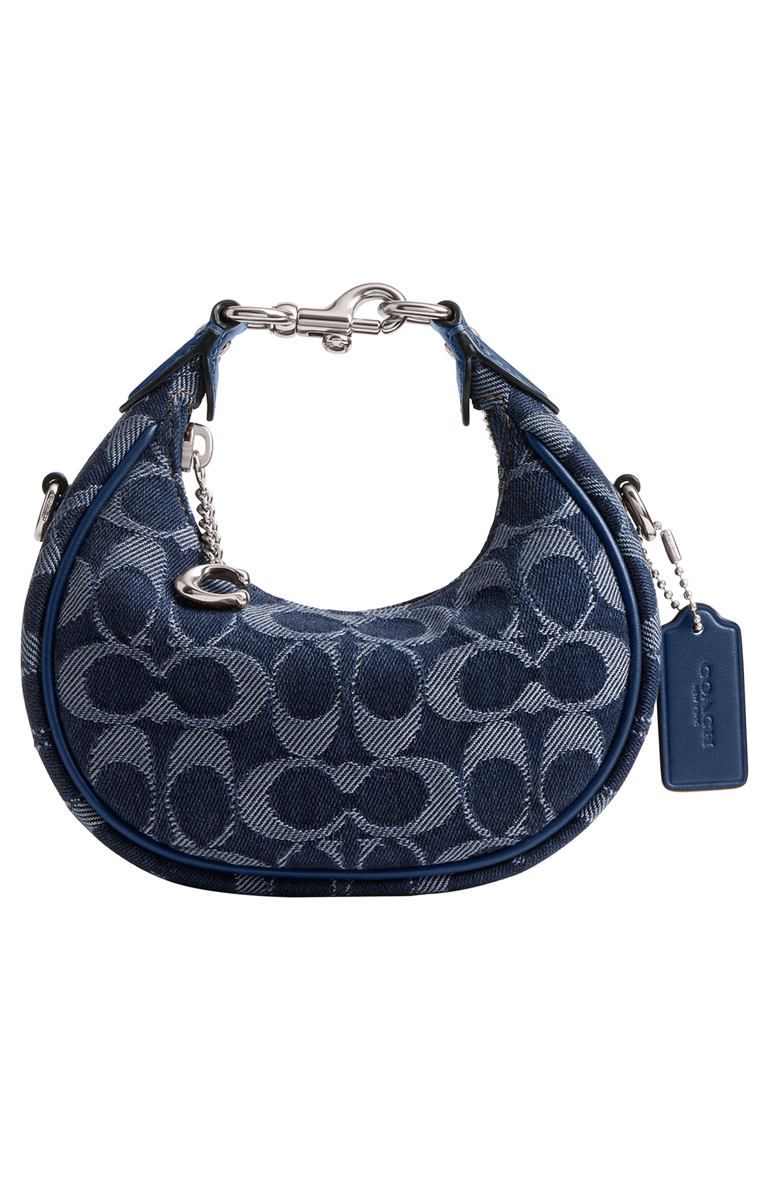 COACH Jonie Signature Washed Denim Crossbody Bag, Alternate, color, 