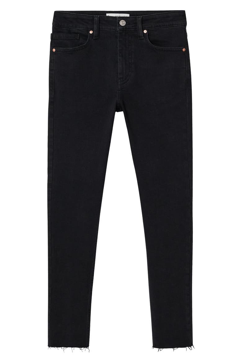 Crop Skinny Leg Jeans, Alternate, color, BLACK DENIM