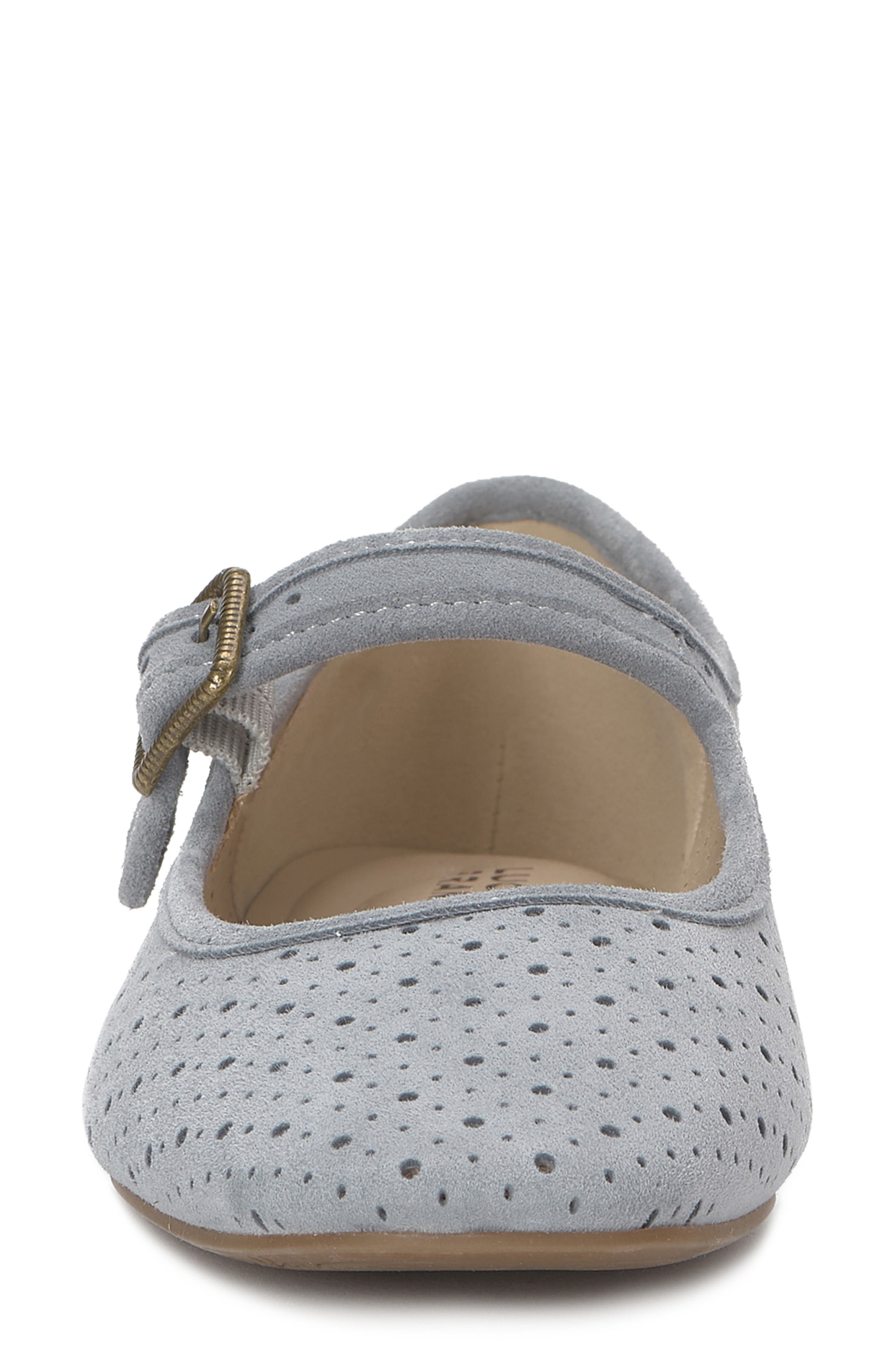 Lucky Brand Tannyr2 Mary Jane Flat, Alternate, color, French Grey Suede