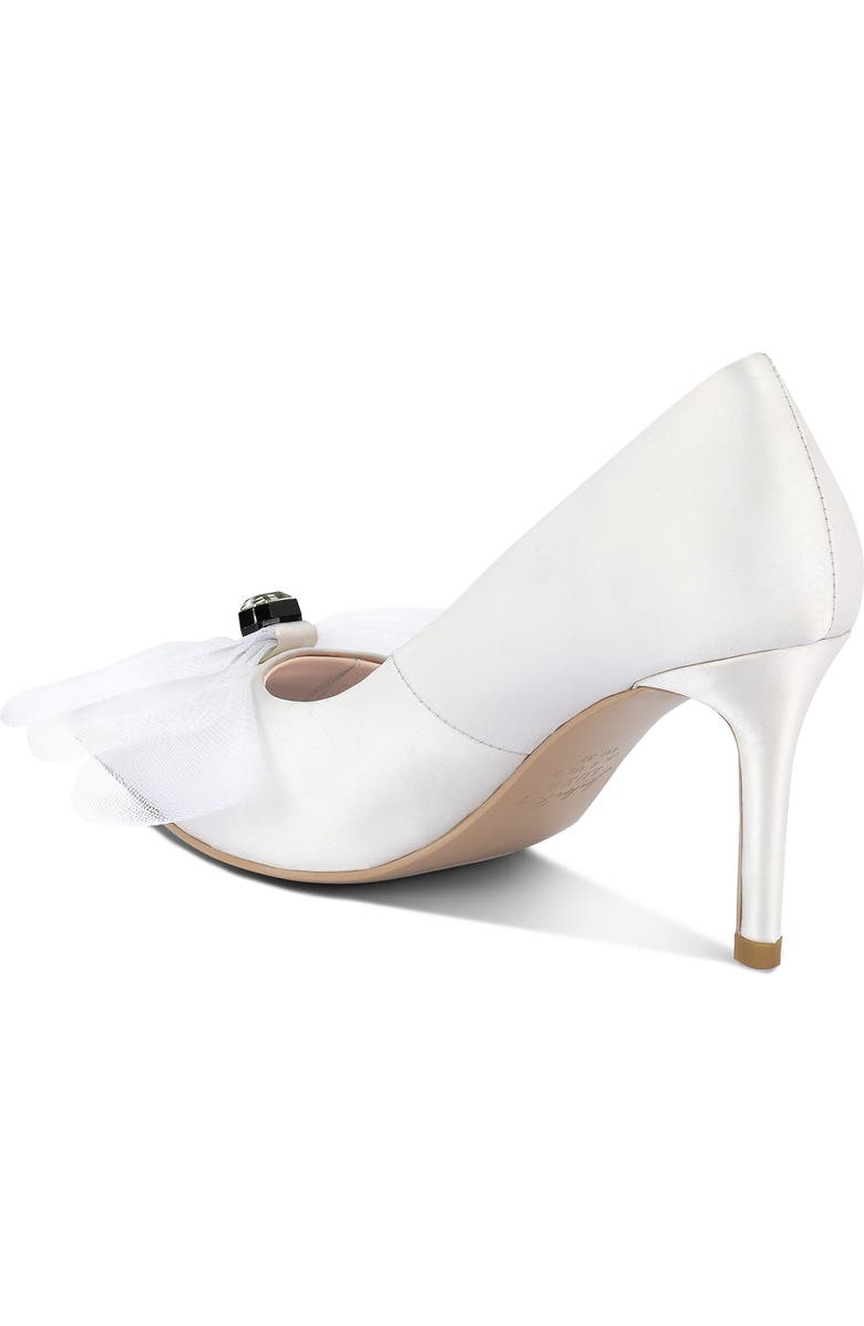 LONDON RAG Odette Crystal Embellished Bow Stiletto Pump, Alternate, color,