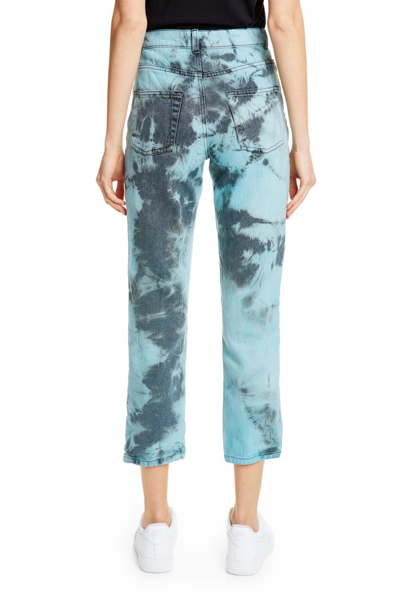 Ashley Tie Dye Jeans, Alternate, color, BLUE TIE-DYE