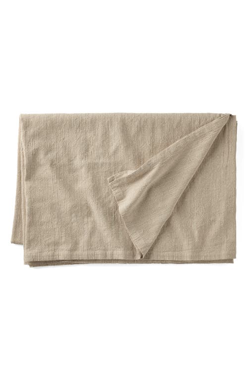Coyuchi Toro Canyon Organic Cotton Tablecloth In Neutral