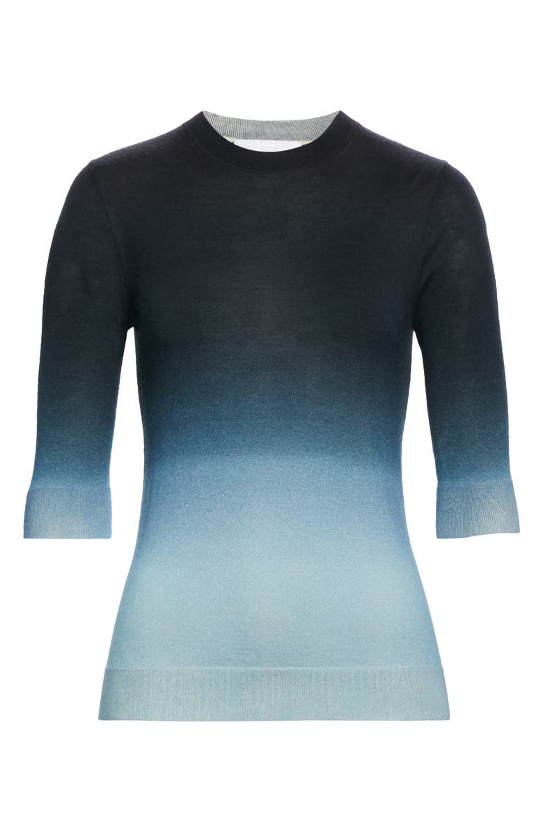 BOSS Feyah Dip Dye Wool Crewneck Sweater, Alternate, color,