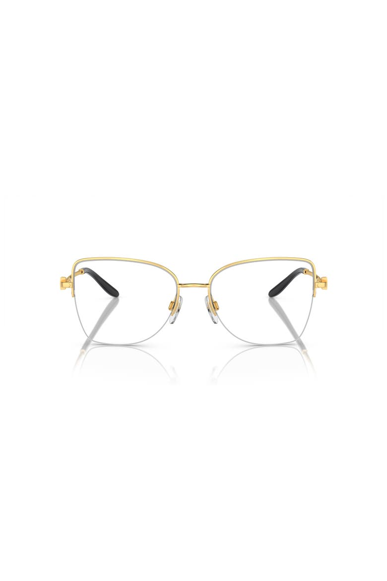54mm Butterfly optical glasses, Alternate, color, Gold