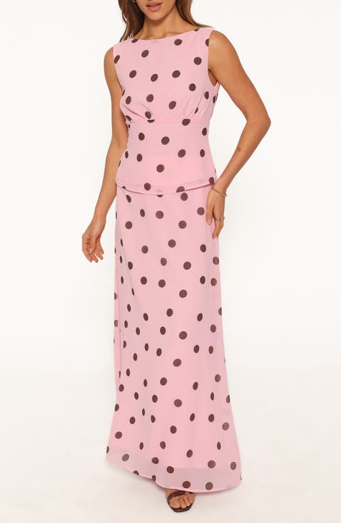 Ricky Polka Dot Skirt Set