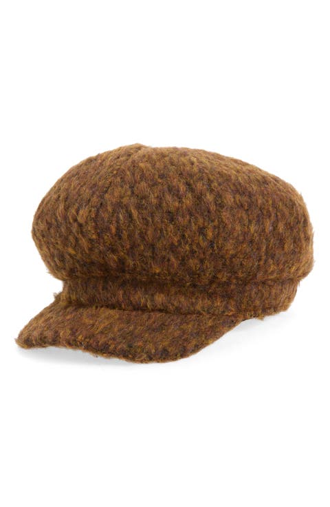 Knit Newsboy Hat