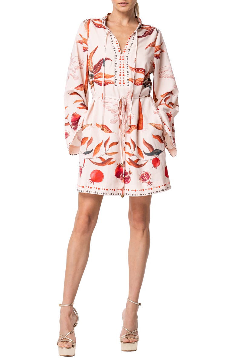 CIEBON Mariam Print Long Sleeve Dress, Main, color, 