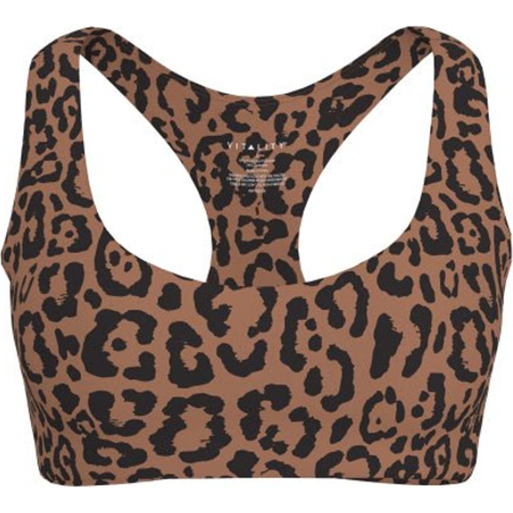 Vitality Pulse Core Bra In King Cheetah