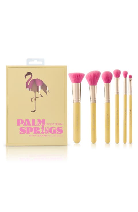 Palm Springs 6-Piece Makeup Brush Set