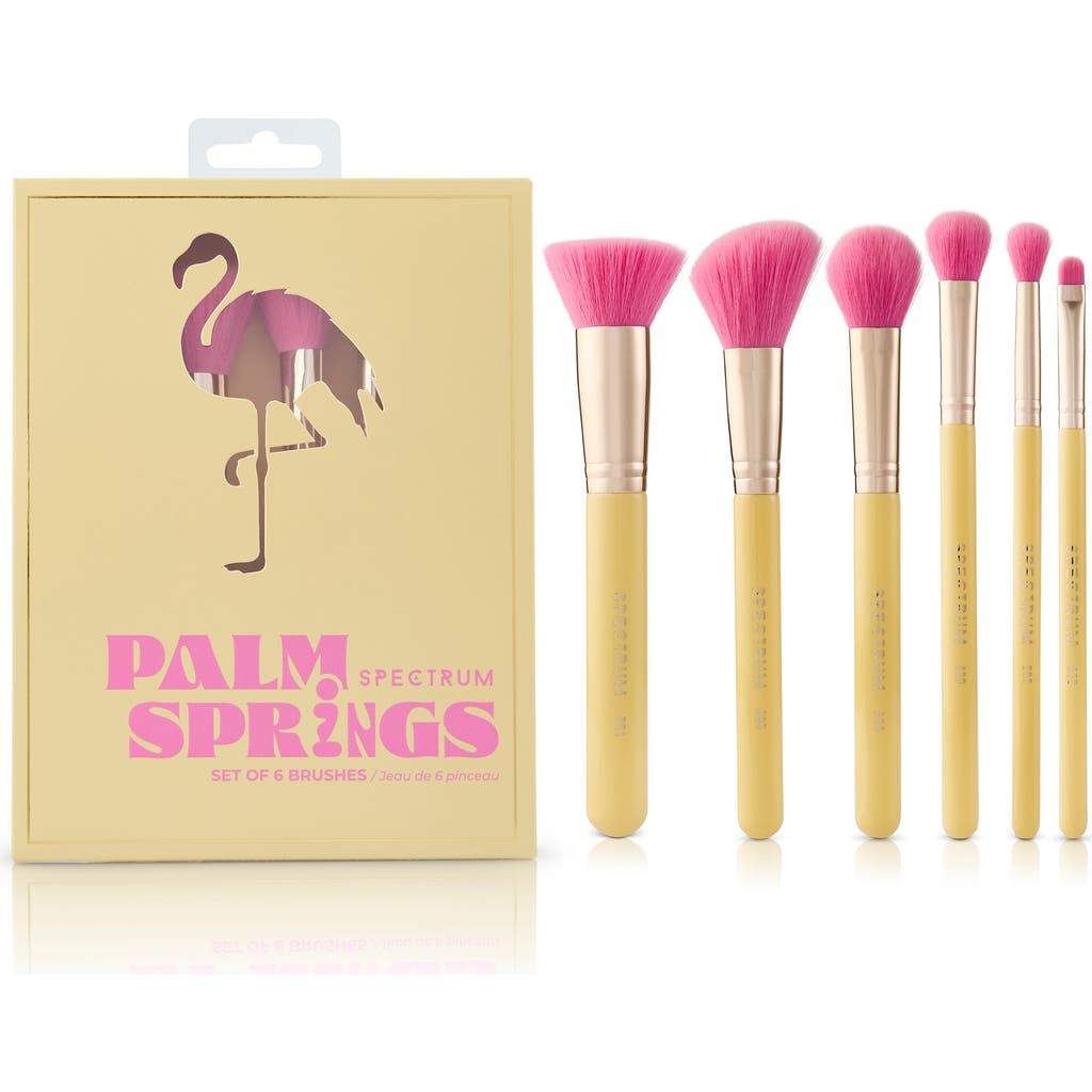 Spectrum Palm Springs 6-piece Makeup Brush Set $30 Value