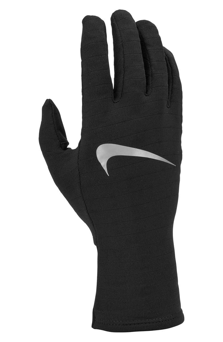 Nike Sphere 4.0 Therma-FIT Touchscreen Compatible Gloves, Main, color, Black
