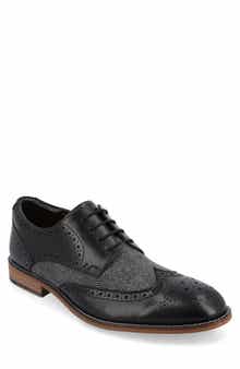 Thomas & Vine Filmore Herringbone Wingtip Derby