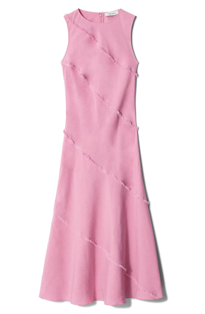 & Other Stories Fringe Detail Dress, Alternate, color, Pink Light