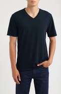 Vince Regular Fit Garment Dyed V-Neck T-Shirt